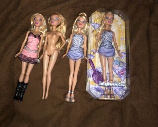 Barbie My Scene Dolls Lote By Mattel