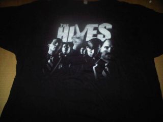The Hives 2xl Xxl 2007 Black And White Tour Shirt