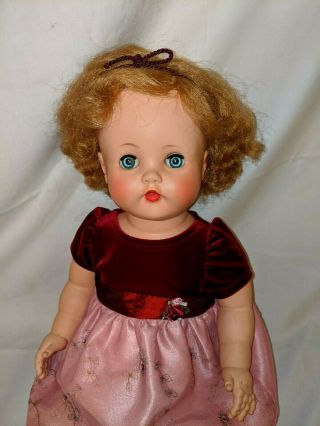 Vintage 1950 ' s Alexander Bonnie Toddler Baby Doll 25 