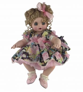 Marie Osmond Baby Adora Belle Floral Belle Porcelain Doll Limited Edition Of 300