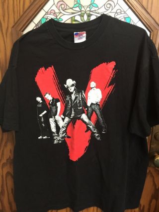 U2 Tee Shirt 2005 Vertigo Tour Black Size 2x