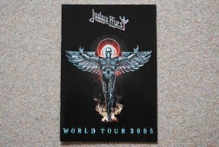 Judas Priest World Tour 2005 Programme Booklet Brochure Official Rare Metal