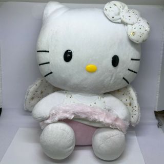 Hello Kitty By Sanrio 2012 Angel Fairy Godmother W/ Wings Doll Missing Wand 12in