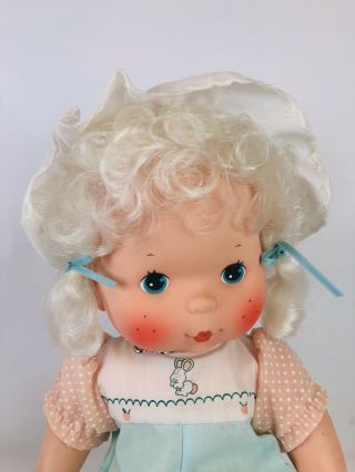 Vintage 1982 Kenner Strawberry Shortcake BABY APRICOT Blow a Kiss Doll 3