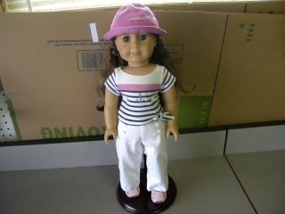 Molly Mcintire American Girl Doll 18” W/ Doll Stand