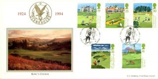 Gb 1994 Golf,  Bradbury Official Fdc Ltd Edition 444/500