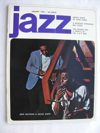 Jazz January 1965 Bill Evans Archie Shepp Monterey Festival Creed Taylor Mehegan