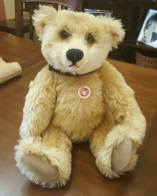 Steiff Teddy Bear Mr.  Cinnamon 038846 With Growler 17 " Ltd Ed 502/3000