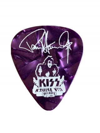 Kiss Paul Stanley Guitar Pick Kiss Kruise Viii 2018