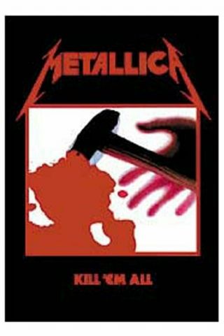 Metallica Textile Poster Fabric Flag Kill Em All