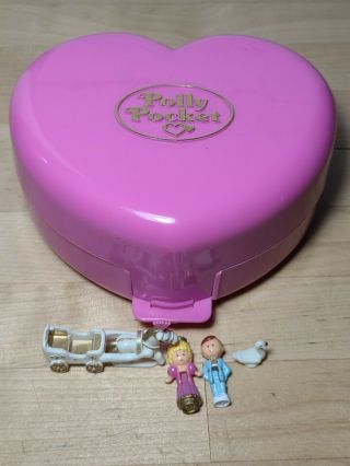 Vintage 1992 Polly Pocket Starlight Castle Compact Bluebird Complete