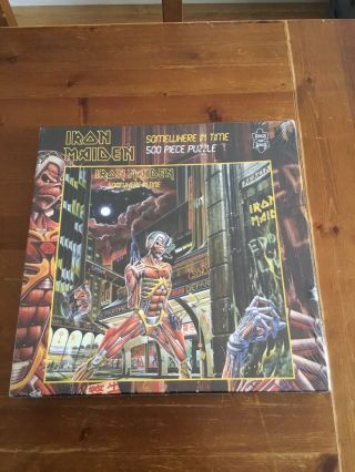 Official Iron Maiden Somewhere In Time 500 Pc Jigsaw