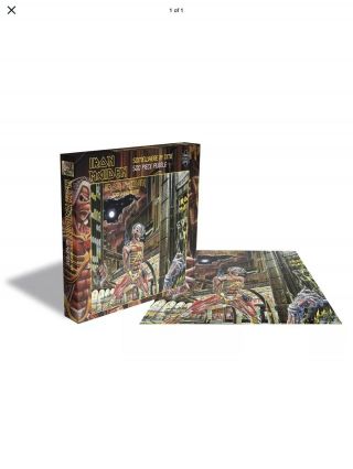 Official Iron Maiden Somewhere In Time 500 Pc Jigsaw 3