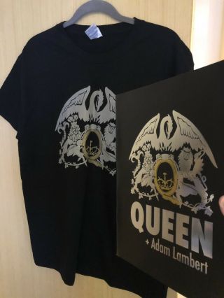 Queen,  Adam Lambert Japan Tour T Shirt,  Programme