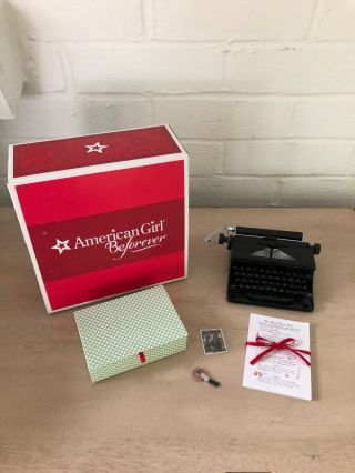 Retired American Girl Kit’s Typewriter Set With Box
