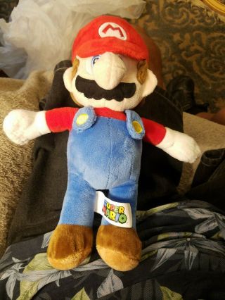 Mario Brothers Plush Doll Stuffed Animal Figure Licensed Toy 10 "