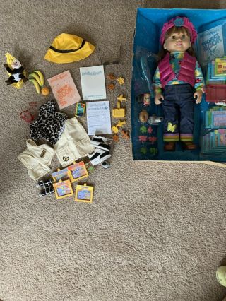 Playmates Maddie Interactive Doll 1999 W/ Accessories & Let’s Travel Set