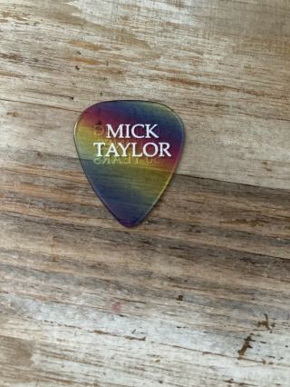 Mick Taylor Rolling Stones Guitar Pick Plectrum