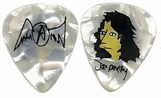 Aerosmith Joe Perry Authentic 2004 Concert Tour Simpsons Caricature Guitar Pick