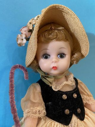 1962 Bkw Madame Alexander Kin 8 " Tagged Bo Peep Wendy Doll Fairy Tale 489