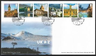 Gb 2012 U.  K.  A - Z Part 2 First Day Covers X 2 With Dover Postmark Sg 3294 - 3307