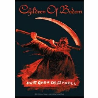 Children Of Bodom Textile Poster Fabric Flag Hate Crew
