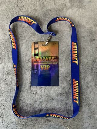 Journey Band - Vip Pass With Lanyard,  San Francisco Fest Tour 2016