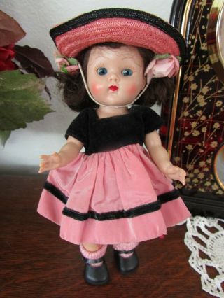 1953 Ginny Doll In Complete 1954 The Candy Dandy Series Outfit