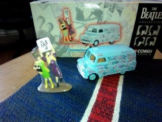 The Beatles Corgi Bedford Graffi Van And Figures Brand