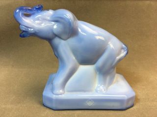 Boyd Glass Zack The Elephant Delphinium Blue Slag
