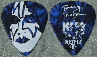 Kiss 2015 Kruise Alive V Concert Tour Memorabilia Tommy Thayer Band Guitar Pick
