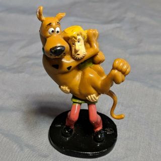 Scooby Doo & Shaggy Toy Figure 1998 Cake Topper Bakery Crafts Hanna Barbera