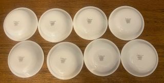 8 Corelle Winter White 5 1/2” Bowls By Corning