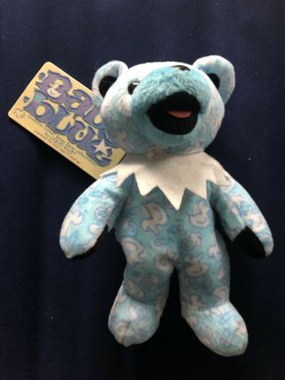 Baby Blue,  Grateful Dead Dancing Bean Bear,  With Tags