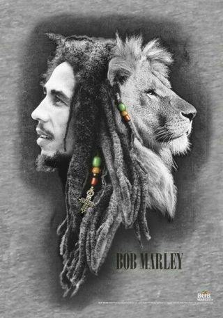 Bob Marley Lion Textile Poster Fabric Flag