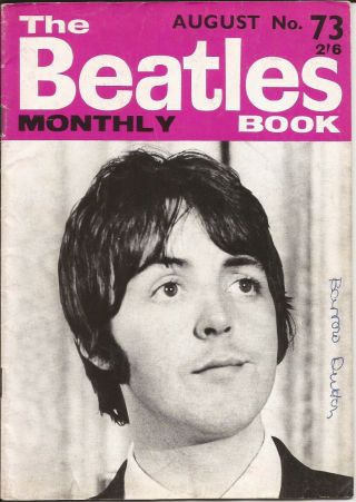 The Beatles Book Monthly 73 Aug 1969 Uk