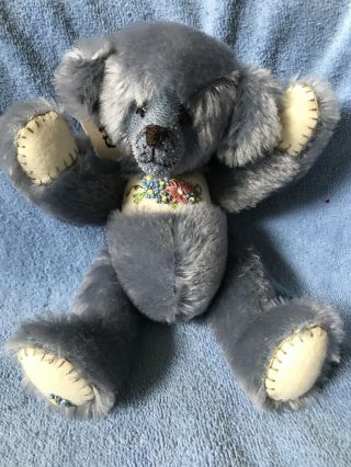 VINTAGE HAND MADE Mohair Perry winkle Made By Cindy Kalnow - miniature Edition 3