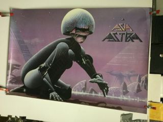 Asia - Astra (roger Dean Design) 1985.  Promo Poster
