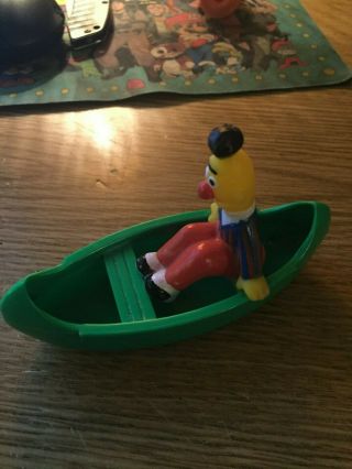Vintage Muppets,  Jim Henson,  Sesame Street Bert In A Green Boat