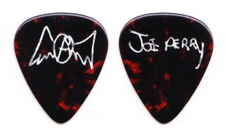 Aerosmith Joe Perry Brown/silver Signature Guitar Pick - 1997 Nine Lives Tour