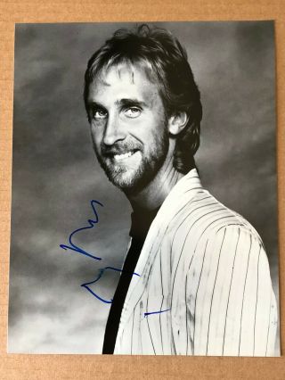 Mike Rutherford Signed Photograph 10x8 " - Genesis - Genine Signature