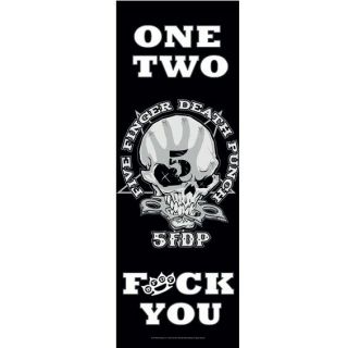 Five Finger Death Punch Textile Door Poster Fabric Flag 1 2 F U