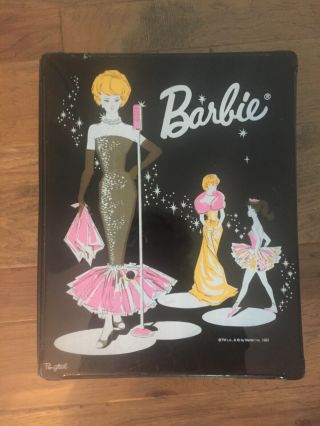 1962 Mattel Barbie Ponytail Fashion Case