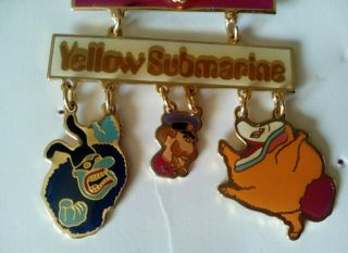 Lions club pins - YELLOW SUBMARINE by The Beatles 3
