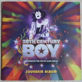 Marc Bolan / T - Rex 20th Century Boy Stage Show 30 Page Uk Programme