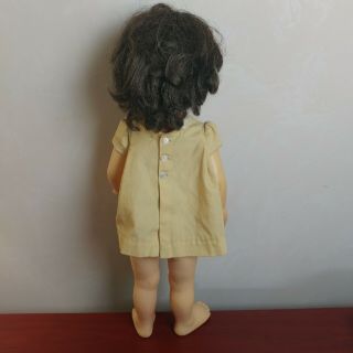 Chatty Cathy Doll Vintage 1960 Mattel Brunette Brown Hair and Freckles 3