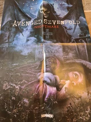 Avenged Sevenfold Metal Hammer Poster 42x59cm Nightmare / Waking The Fallen