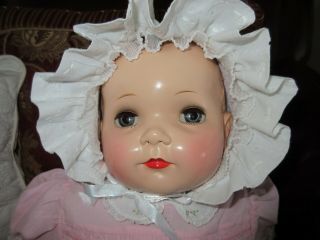 Vintage Ideal Baby Coos 25 " Doll Hp Head W Composition Body