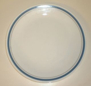 Set Of 4 Corelle - Indigo - Dinner Plates - 10.  25 "