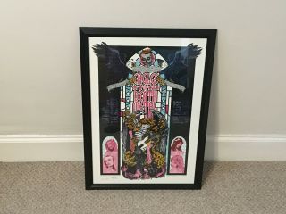 Eagles Of Death Metal Poster Framed Lithograph Print Numbered & Signed